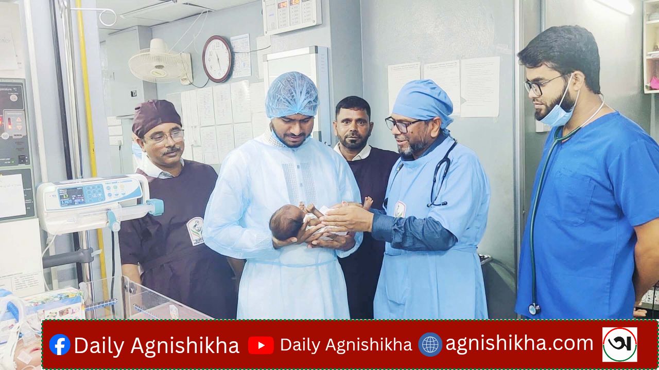 ডা. মুজিব নিউবর্ন ফাউন্ডেশন ও বাংলাদেশ নবজাতক হাসপাতাল পরিদর্শনে প্রতিমন্ত্রী নুরুল হক নুর