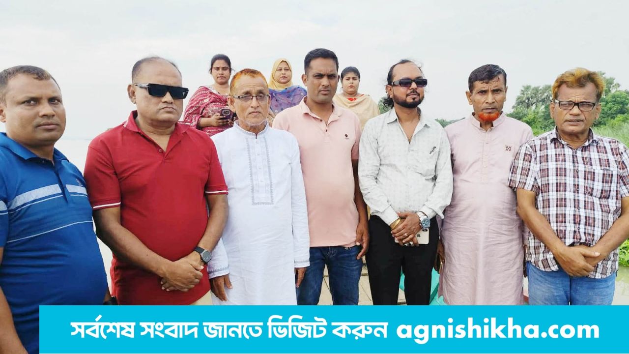শ্রীপুর রিপোর্টার্স ক্লাবের উদ্যোগে সাংবাদিকদের নৌকা ভ্রমণ 
